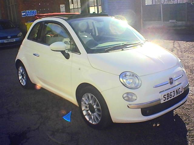 2013 Fiat 500 1.2 Lounge 2dr [Start Stop]