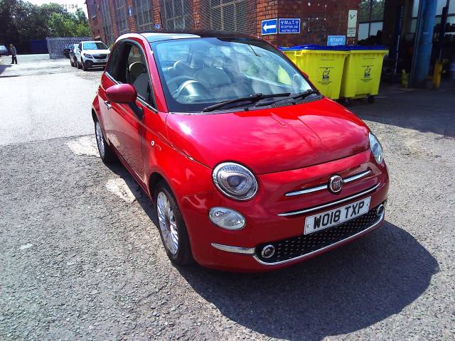2018 Fiat 500 1.2 Lounge 3dr