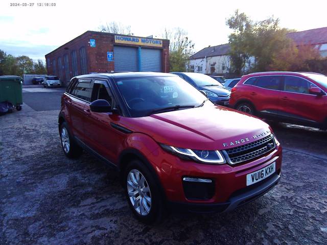 2016 Land Rover Range Rover Evoque 2.0 TD4 SE Tech 5dr Auto
