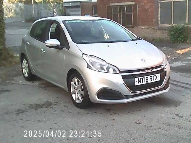 2018 Peugeot 208 1.2 PureTech 82 Active 5dr