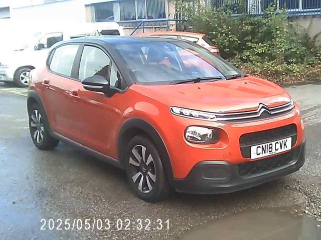 2018 Citroen C3 1.2 PureTech 82 Feel 5dr